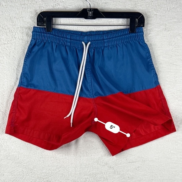 chubbies Swim Chubbies Mens M The Liberties America Magic Print